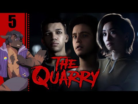 Let's Play The Quarry Part 5 - Kaitlyn What Are You Doing?