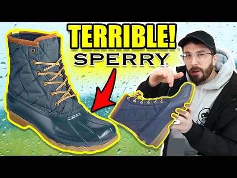 Surprisingly Terrible Sperry Boot