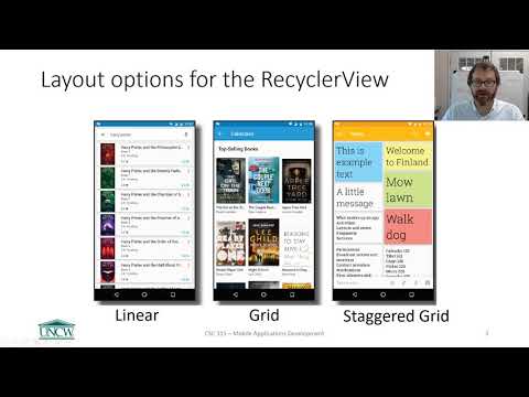 RecyclerView and CardView