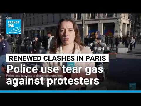 Renewed clashes in Paris: 