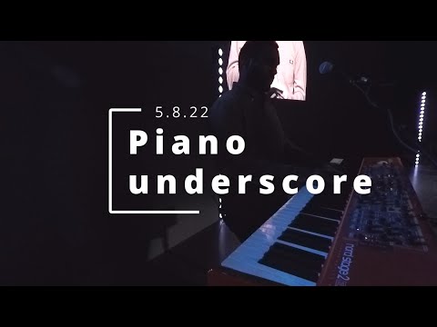 Piano Underscore | D - Bb key change | Communion | In Ear Monitor Mix