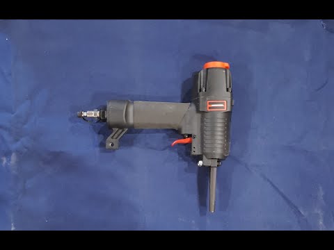 AeroPro 700V Professional Grade Heavy Duty Pneumatic Punch Nailer/Nail Remover with Extra Driver and Bumper, Long Nail Nose, 2-3/4” 6mm Diameter for 1-4 Inch Nails, 9-16 Gauge video review thumbnail