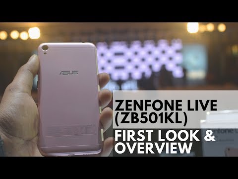 ASUS ZENFONE LIVE (ZB501KL) - First Look and Overview