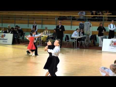 Latvia Open 2011 Juvenile I+II 6dance Matiss Zelcs - Samanta Elizabete Cielaka 1.4fin waltz