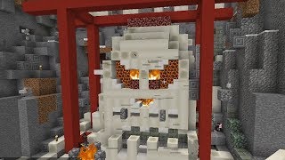 Building an Evil Mountain Lair that is not a disguised animal shelter in Minecraft