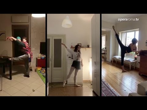 #iorestoacasa, il video dei ballerini del Teatro dell'Opera di Roma