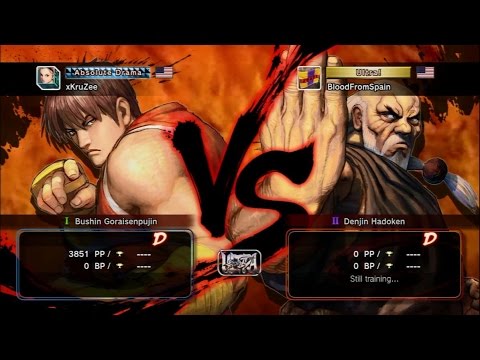 ULTRA SF4 - Guy (xKruZee) Vs Gouken (BloodFromSpain) 720p HD ◄◄