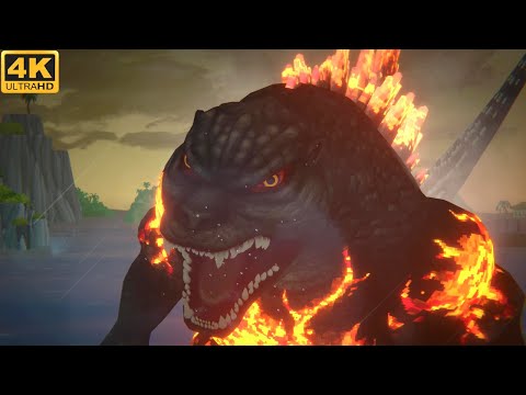 Godzilla Transforms Into Burning Godzilla - Dave The Diver Godzilla DLC (4K 60FPS)