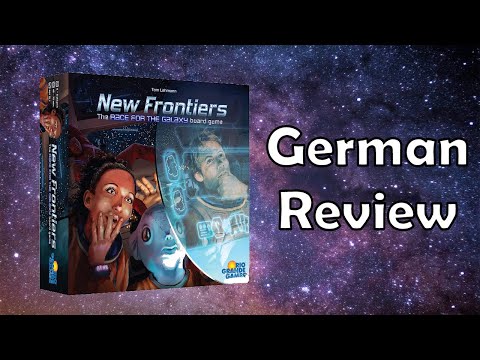 New Frontiers - Das "Race for the Galaxy" Brettspiel - German Review