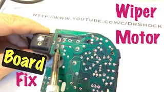 1995 - 2002 OBS GM Truck Wiper Motor Not Shutting Off - Logic Pulse Board Repair (Chevy & GMC)