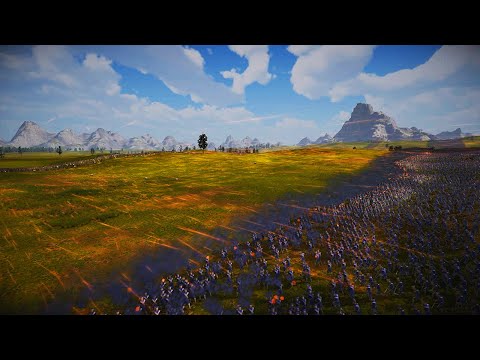 100.000 18th Century French Soldiers VS 25.000 Modern Soldiers !  - UEBS 2