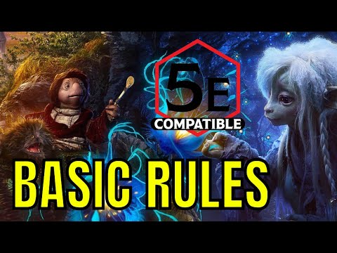 Basic Game Mechanics - Core Dungeons & Dragons 5E Rules #5 🔴#4k LIVE
