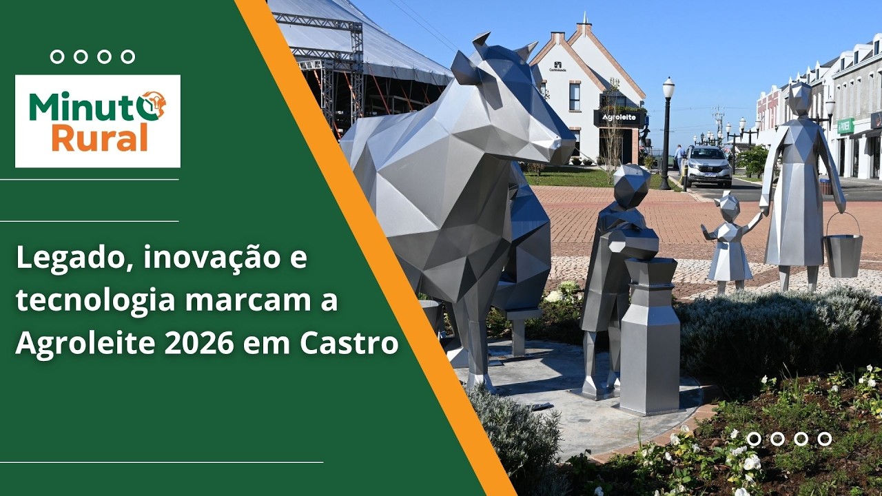 Legado, inovação e tecnologia marcam a Agroleite 2026 em Castro