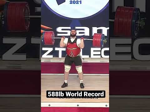 Lasha Talakhadze 588lb Clean and Jerk Record 🔥