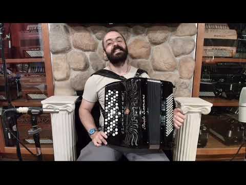 NEW Black Paolo Soprani Internazionale Chromatic Button Accordion C System LMM 72 96 image 7