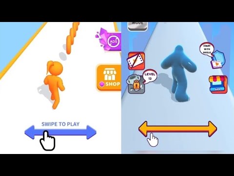 Long Neck Run V/S Blob runner 3D…… #longneckrun #blobrunner3d