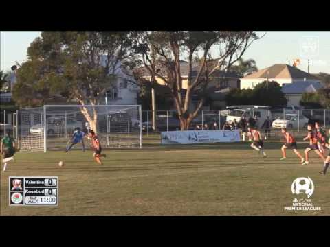2016 NNSWF NPL Round 12 Highlights - Valentine FC v Adamstown Rosebuds