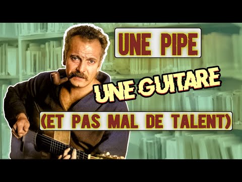 GEORGES BRASSENS, the world's classiest guitarist