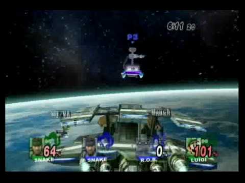 Player's Bowl 2010 LF Ally (Snake)/NinjaLink (R.O.B.) vs. Candy (Snake)/Boss (Luigi) 1 - SSBB