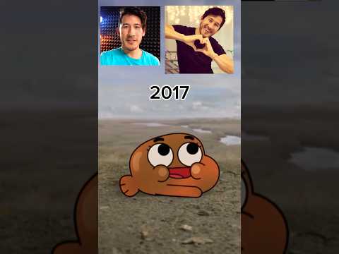 Evolution of Markiplier 2012-2024 #evolution #shorts #gumball #markiplier