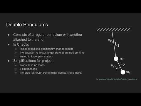 SENG 475 Project: Double Pendulum Simulation