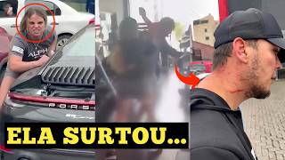 ELA VIU ELE COM OUTRA NA ACADEMIA… OLHA O QUE ELA FEZ