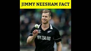 Jimmy Neesham Fact #jimmyneesham #cricketfacts #shorts