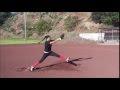 Nohili Hong softball skills video October 2014