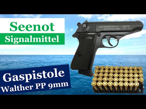 Gaspistole Walther PP 9 mm, Seenotsignalmittel mithilfe der Schreckschusspistole
