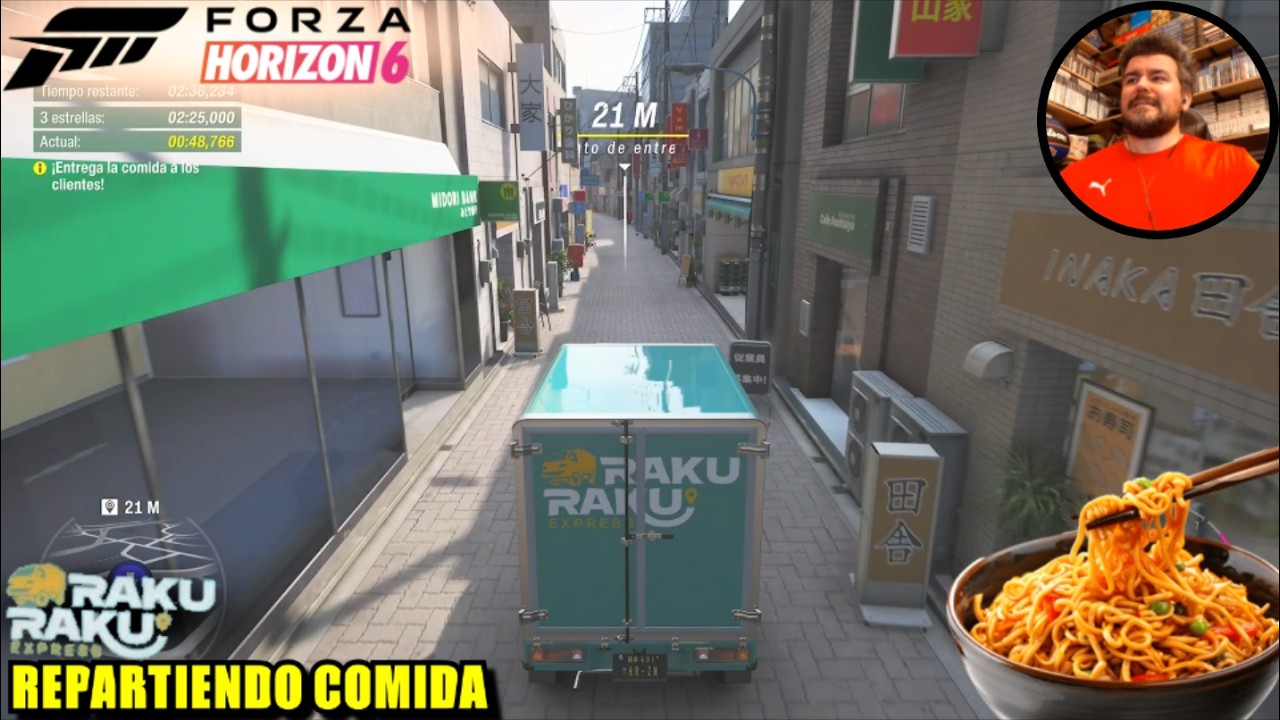 REPARTIENDO COMIDA POR TOKYO 🏁 Forza Horizon 6 - Gameplay en Español (PC / XBOX Series)
