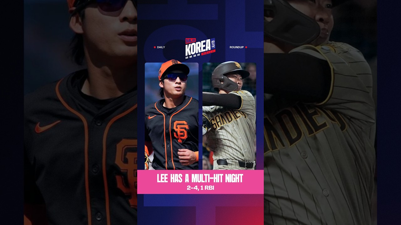 Lee Has A Multi-Hit Night | 이정후 Lee · Song | September 19, 2026 Daily Roundup | 한국인 MLB 하이라이트