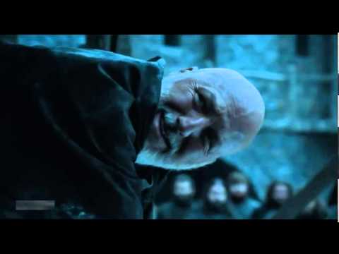 Game of Thrones S05E03 Jon Snow kills Janos Slynt