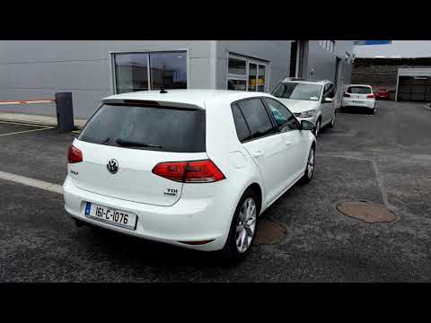 161C1076 - 2016 Volkswagen Golf HIGHLINE 1.6TDI 5DR 110BHP 5.9 FINANCE 18,9...