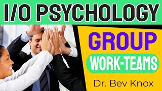 Group Processes and Work Teams - The Differences Between Work Group an