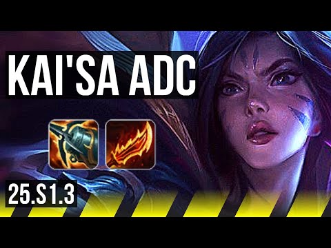 KAI'SA & Pantheon vs CAITLYN & Elise (ADC) | 8/0/6, Legendary | NA Master | 25.S1.3