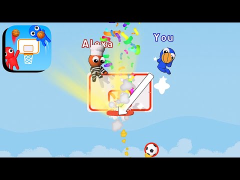 Basket Battle - All Levels Gameplay Android,ios (Levels 10-13) - YouTube