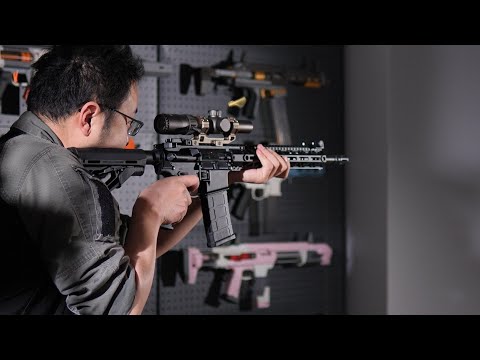 【玩彈】城市虎B1氣動拋殼AR｜City Tiger B1 Gas-Ejecting AR Gelsoft Review – Premium Build & Extreme Realism