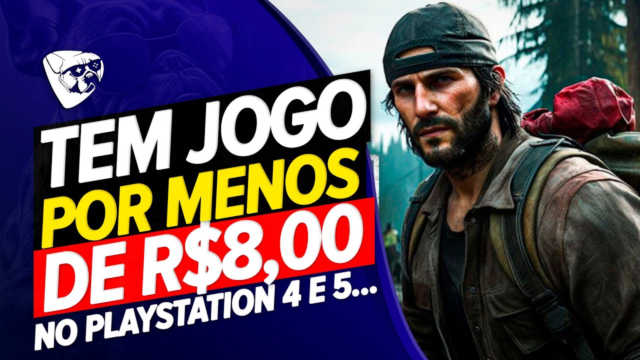 NOVA PROMOÇÃO COM JOGOS NO PS4 e PS5 !!! TEM JOGOS AAA POR R$8,00 REAIS !!!