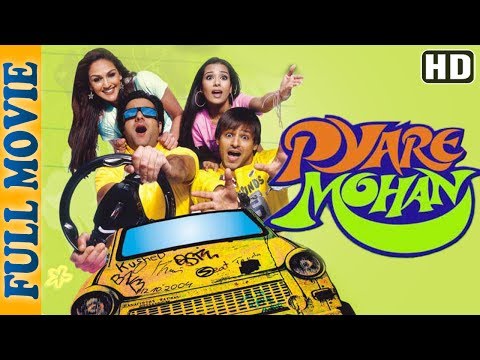 Pyare Mohan (HD) – Full Movie – Vivek Oberoi- Fardeen Khan – Superhit Comedy Movie