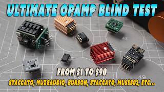 Ultimate Opamp Sound Test on Fosi ZH3 (Burson, MuzgAudio, Sparkos, Staccato, Muses02, etc.)