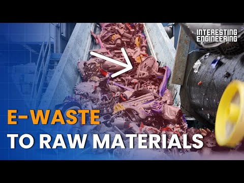 How to Turn Electronic Waste Into Raw Materials | Change The Future