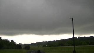 preview picture of video 'Pulaski, Tennessee Thunderstorm Time Lapse - 5/1/10'