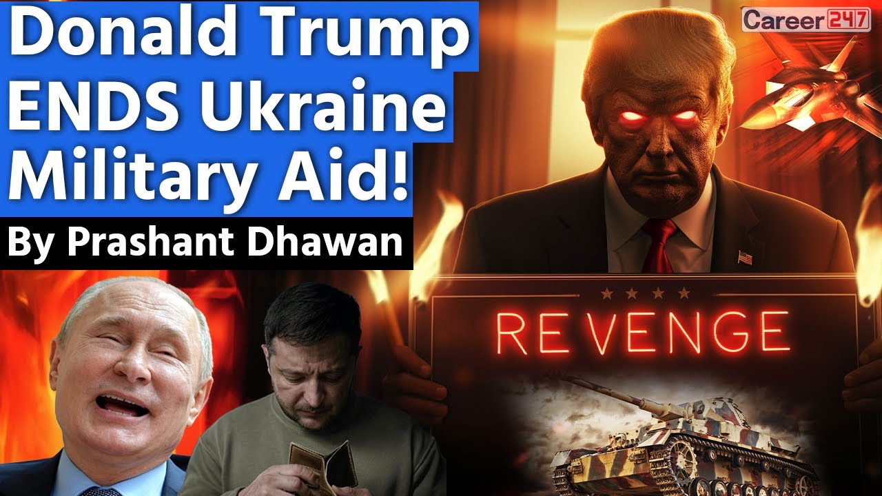 TRUMP ENDS MILITARY HELP TO UKRAINE | Sanctions on Russia will be removed
