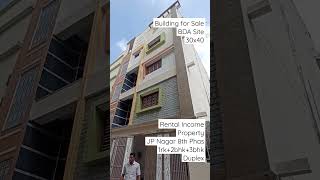 BDA Building for Sale. Rental Income. JP Nagar 8th Phase.