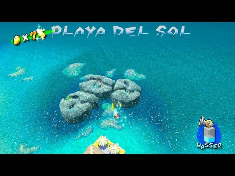 Super Mario Sunshine (3D All-Stars) Playa del Sol - 100 Münzen