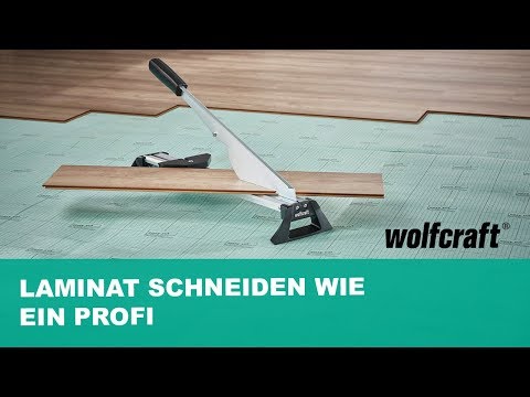 Laminat schneiden wie ein Profi: Präzise & staubfrei | wolfcraft