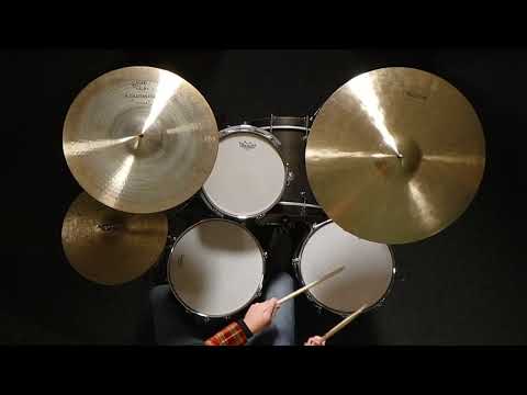 Used Sabian HHX Prototype Ride Cymbal 22" 3496 grams