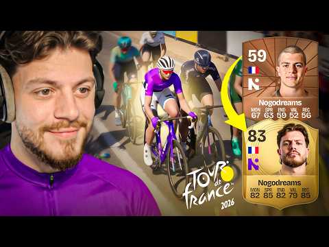 J'ai créé le PIRE cycliste pour battre POGACAR ! (Pro Leader #1)