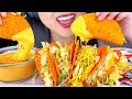 ASMR EXTRA CHEESY CRUNCHY TACOS Taco Bell SLURPEE Crunchy Eating Sounds No Talking ASMR Phan