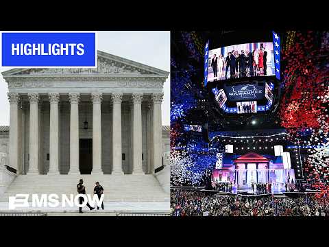 MS NOW hosts react to Supreme Court OVERTURNING campaign finance limits